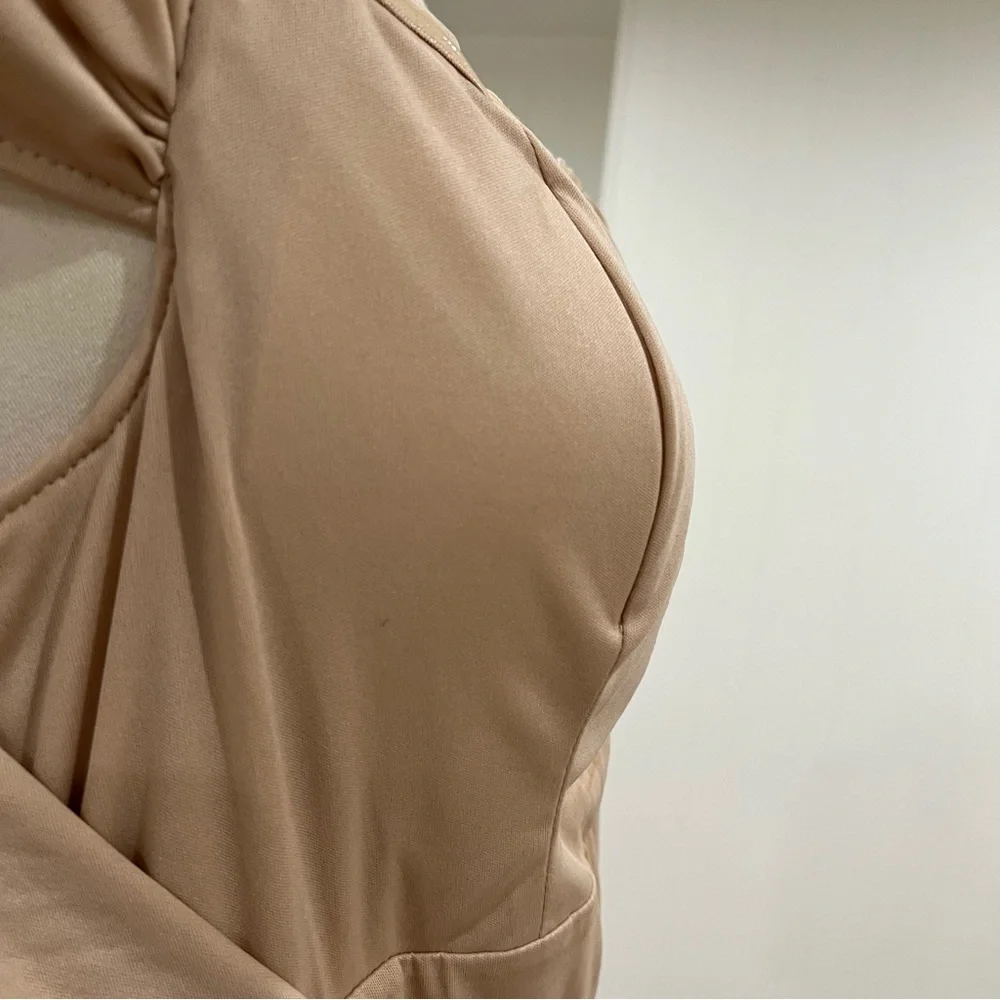 FAERIESTY Embellishment: Rose Gold Sequin Evening Dress - Picture 10 of 16